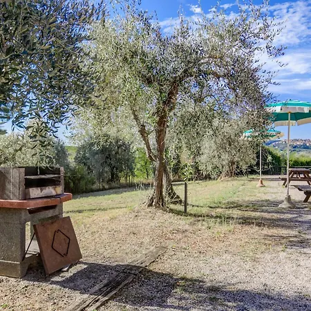 Countryside In Gambassi Terme With Garden Querce (Lucca)